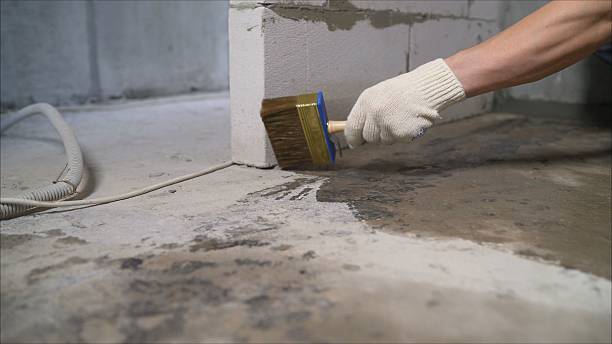 SJ Waterproofing Pros Waterproofing coverage map for Saint Louis, MI and surrounding area